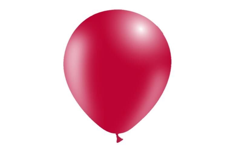 BALON 10'' RED P25 100 LÜ BALLOONİA