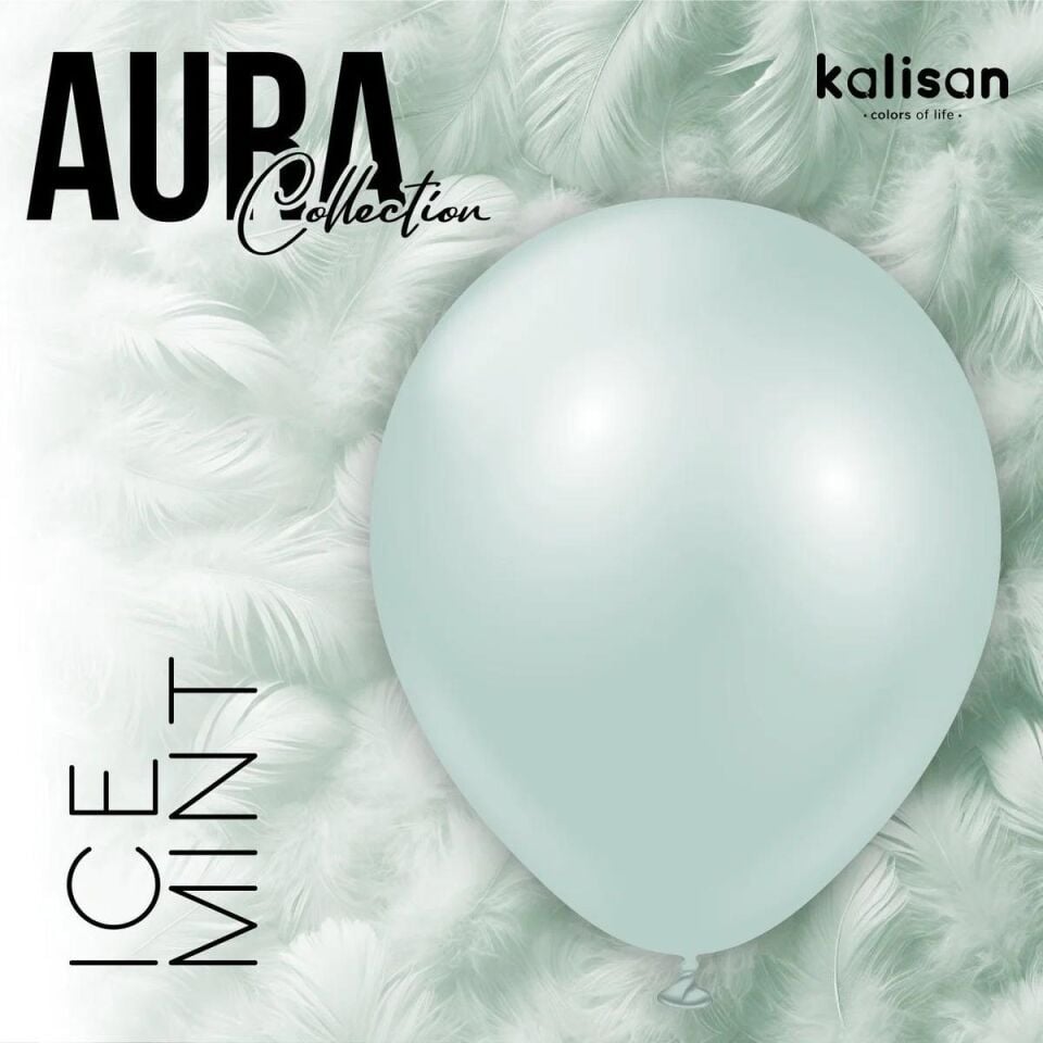 BALON 5'' AURA ICE MİNT 50 Lİ KALİSAN