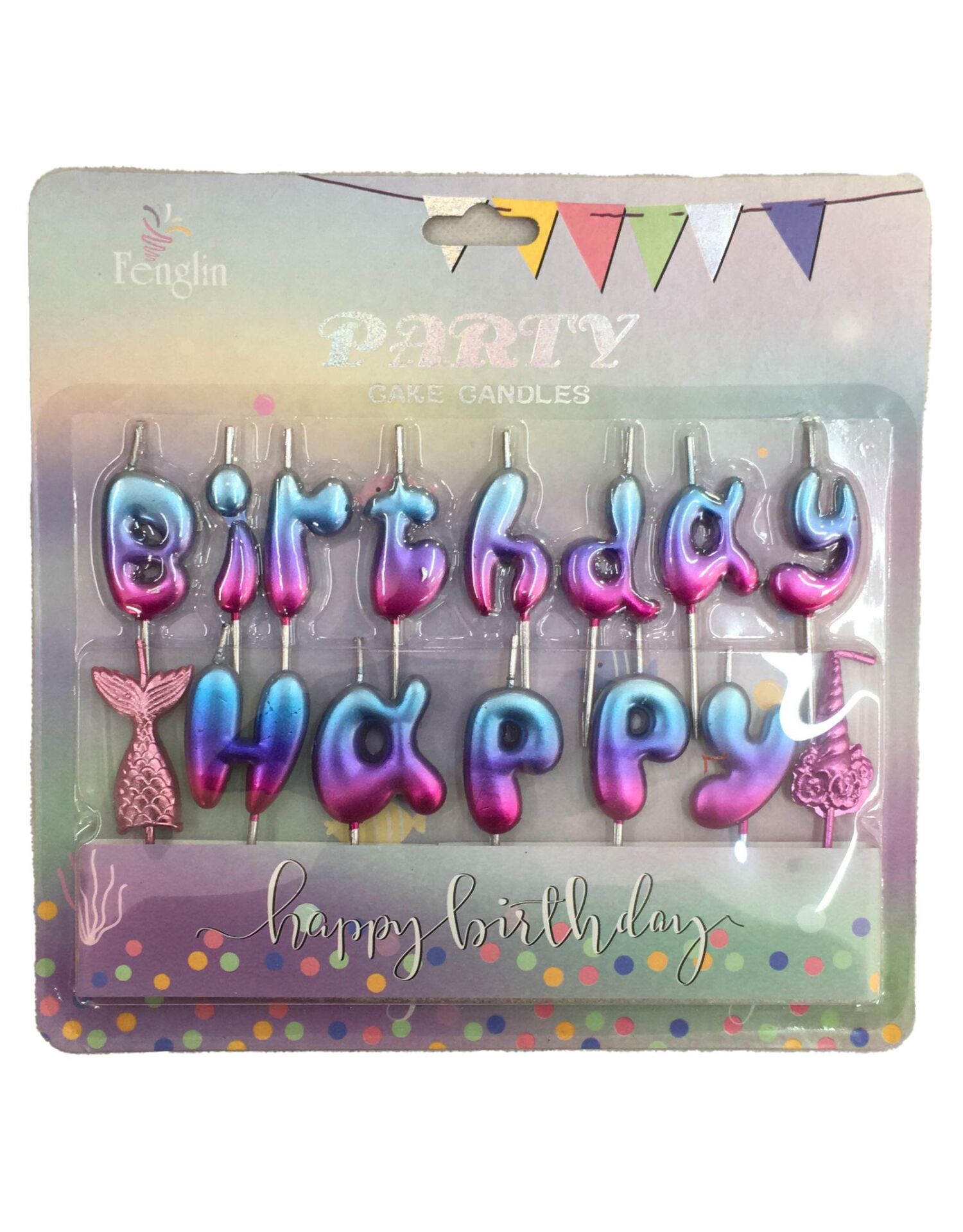 MUM DENİZ KIZI HAPPY BIRTHDAY BÜYÜK YAZILI