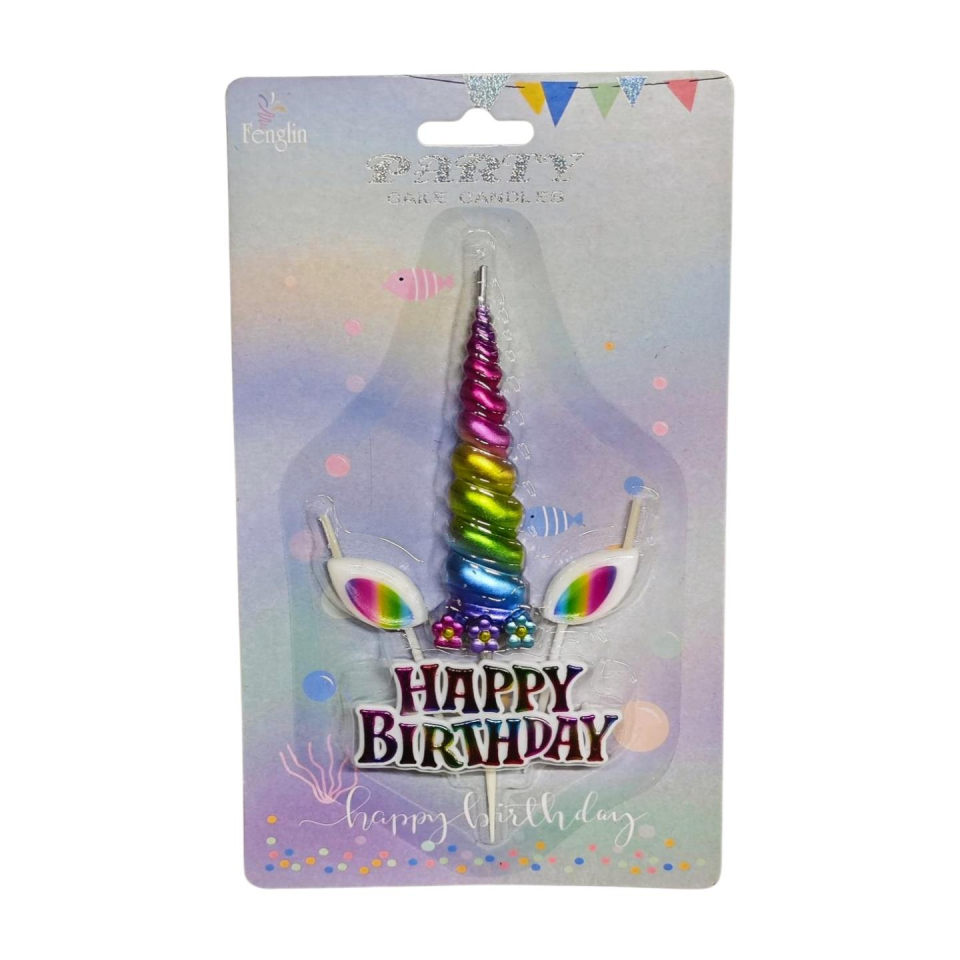 MUM HAPPY BİRTHDAY BOYNUZ UNICORN