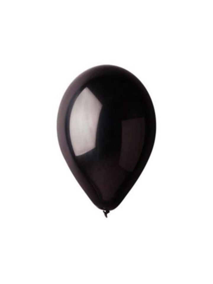 BALON 10''  BLACK P41 100 LÜ BALLOONİA