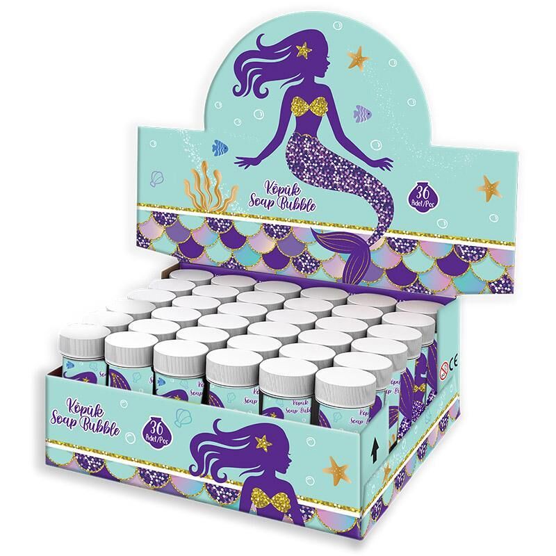 KÖPÜK LİSANSLI PIRILTILI DENİZ KIZI 36 LI