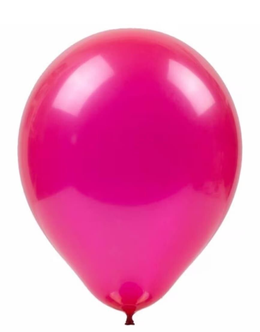 BALON DÜZ RENK AÇIK FUŞYA 100'LÜ