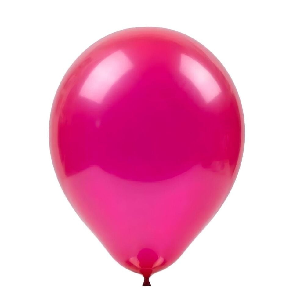 BALON DÜZ RENK AÇIK FUŞYA 100'LÜ
