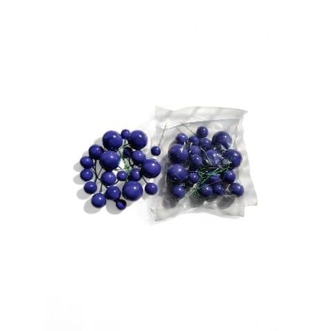 SÜS TELLİ TOP 2-2,5-3-4 CM 20 Lİ PAKET MOR