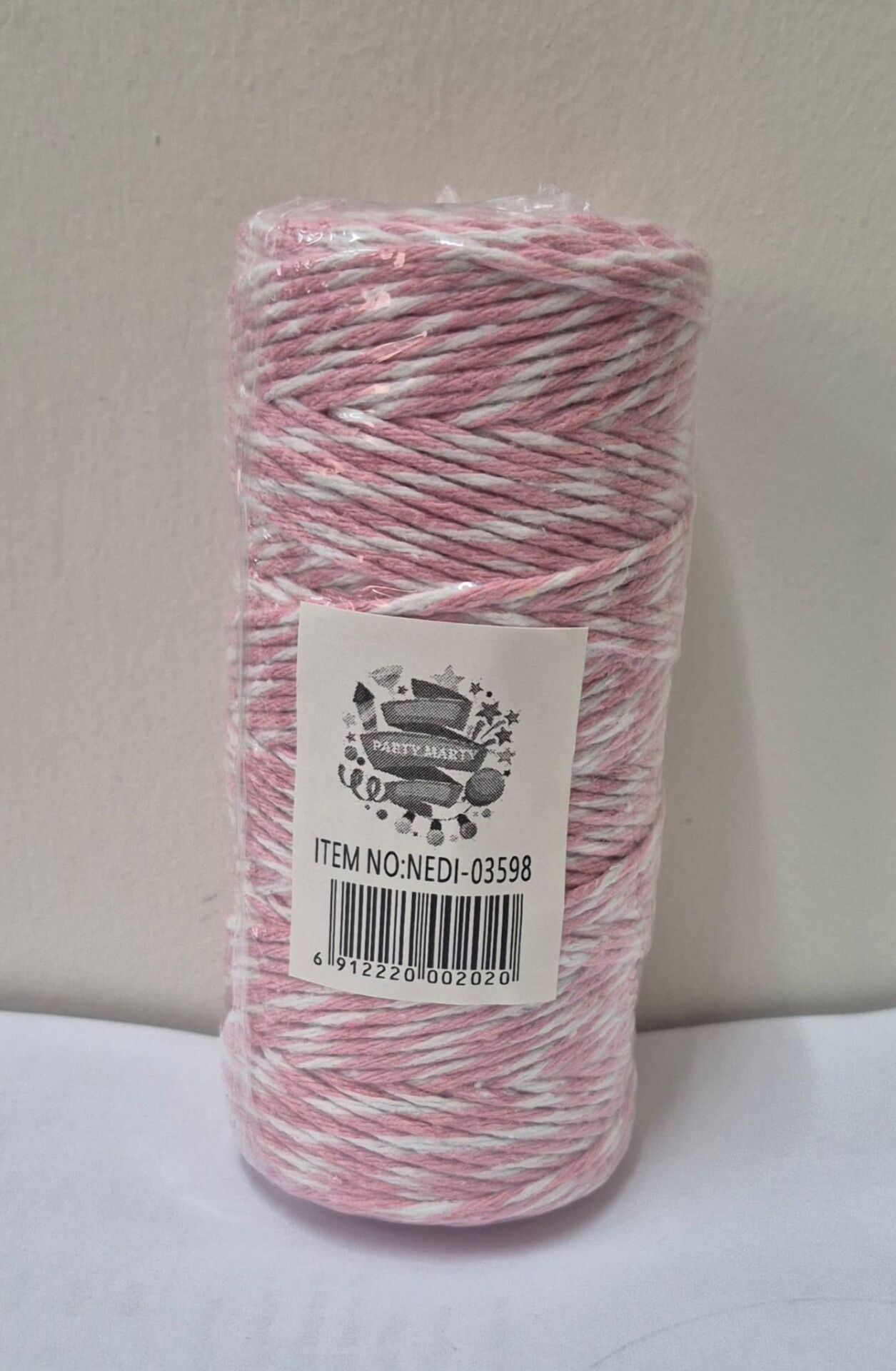 PAMUK BİLEKLİK İPİ 2MM*100 MT PEMBE