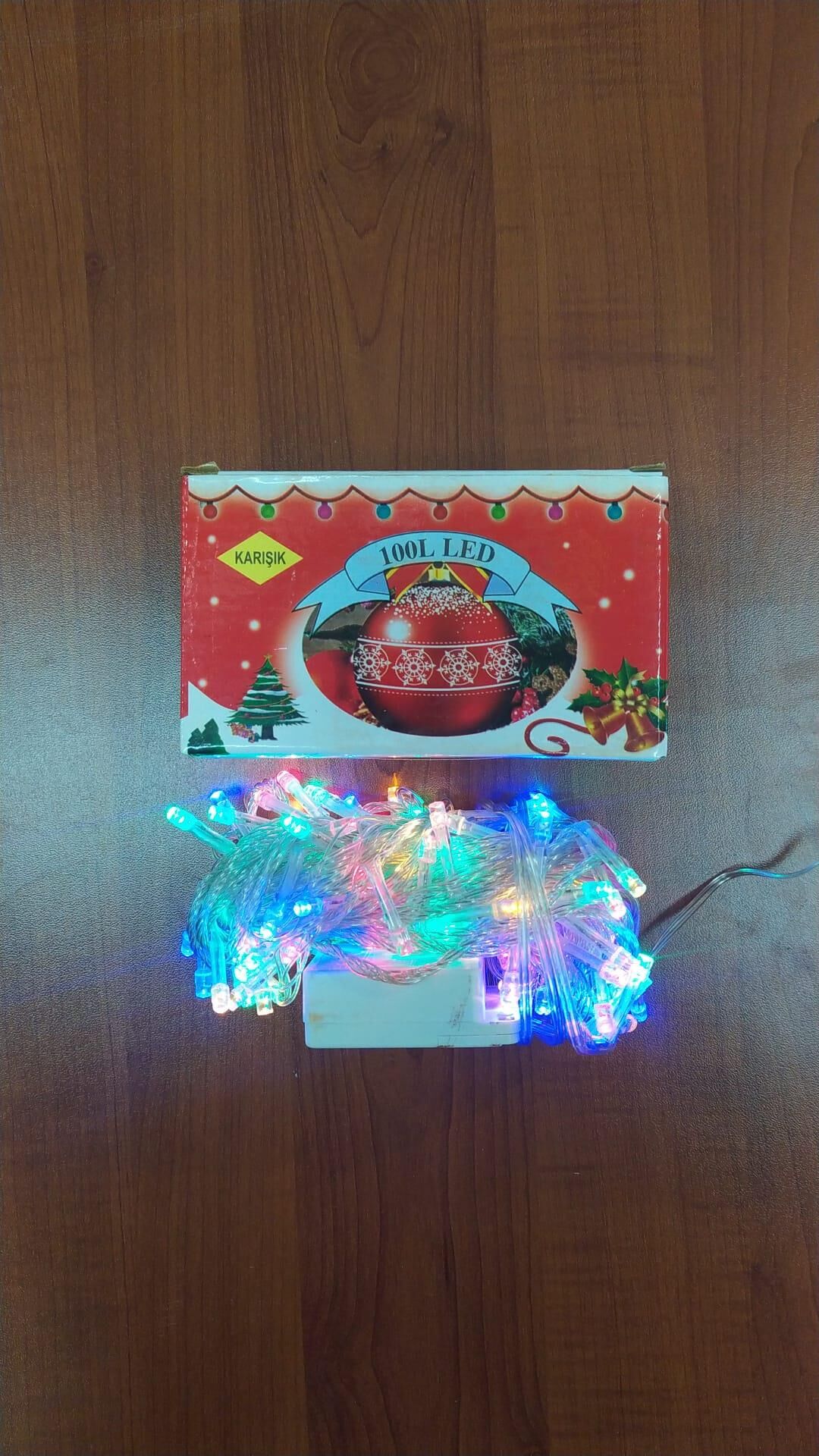 KARNAVAL EŞYA  8 MT 100 AMPUL LED RENKLİ IŞIK