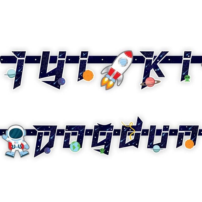 OYNAR KARTON İYİKİ DOĞDUN YAZI LİSANSLI KOZMİK