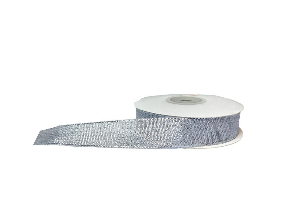 KURDELE SİMLİ GÜMÜŞ 2 CM 22 MT.