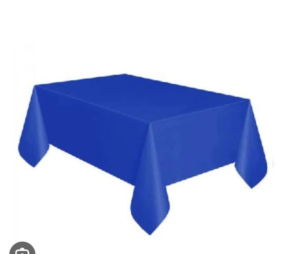 MASA ÖRTÜSÜ RENKLİ 137*274 NEDİ LACİVERT
