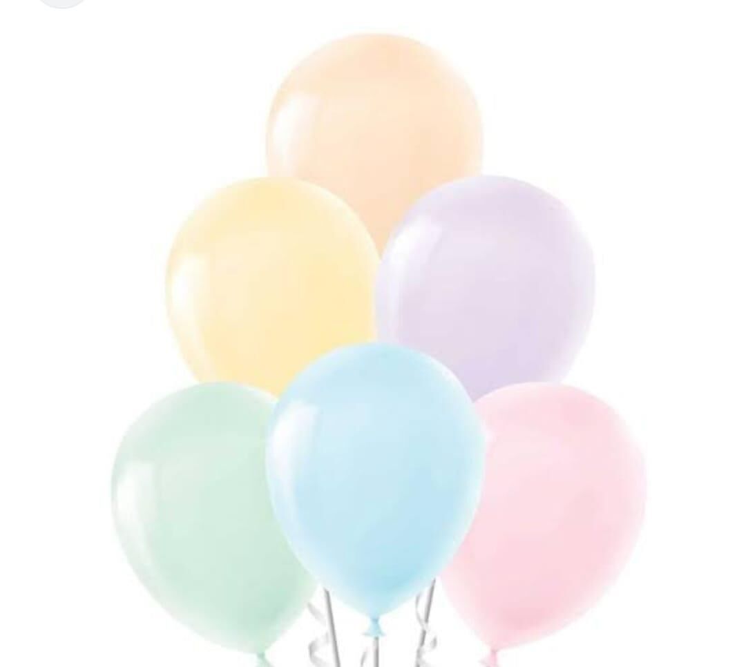 BALON SOFT RENK KARIŞIK 100'LÜ