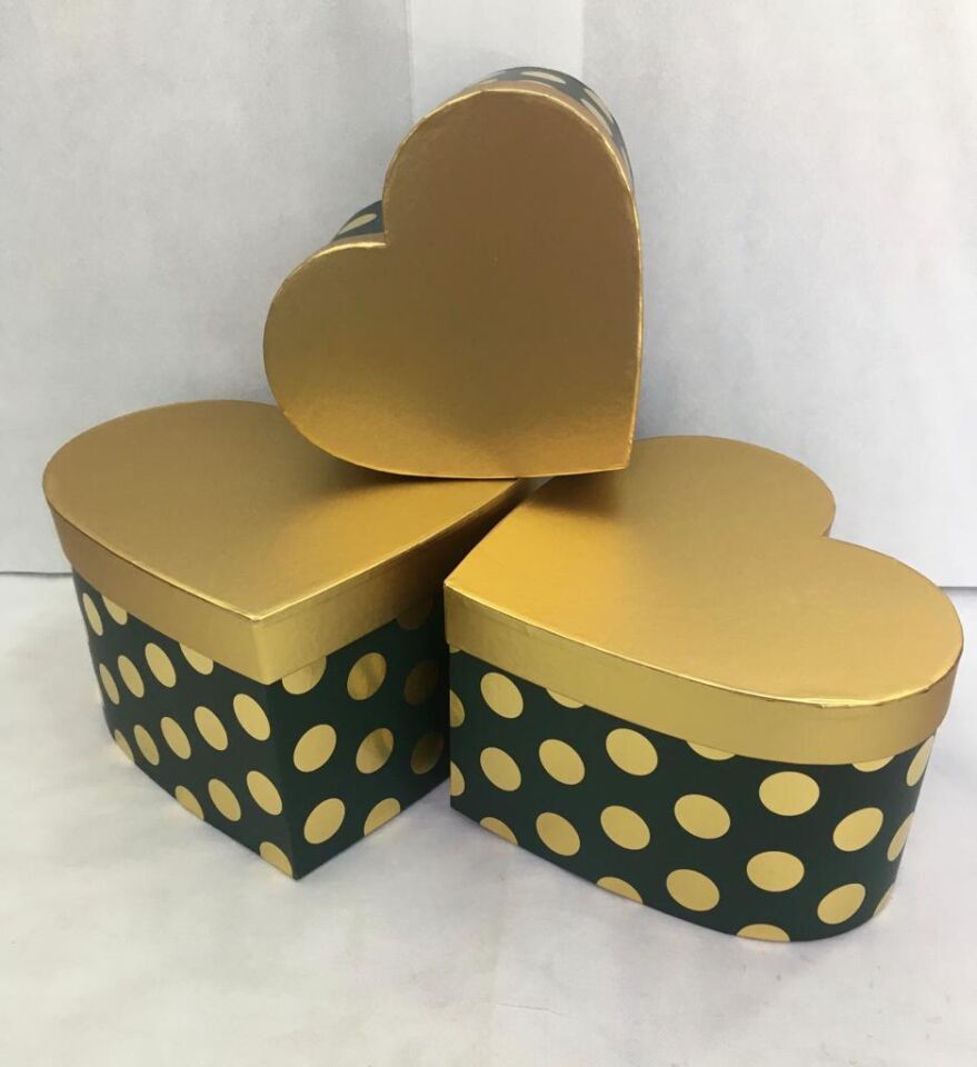 KUTU KALP 3 LÜ ALTIN KAPAKLI PUANLI YEŞİL