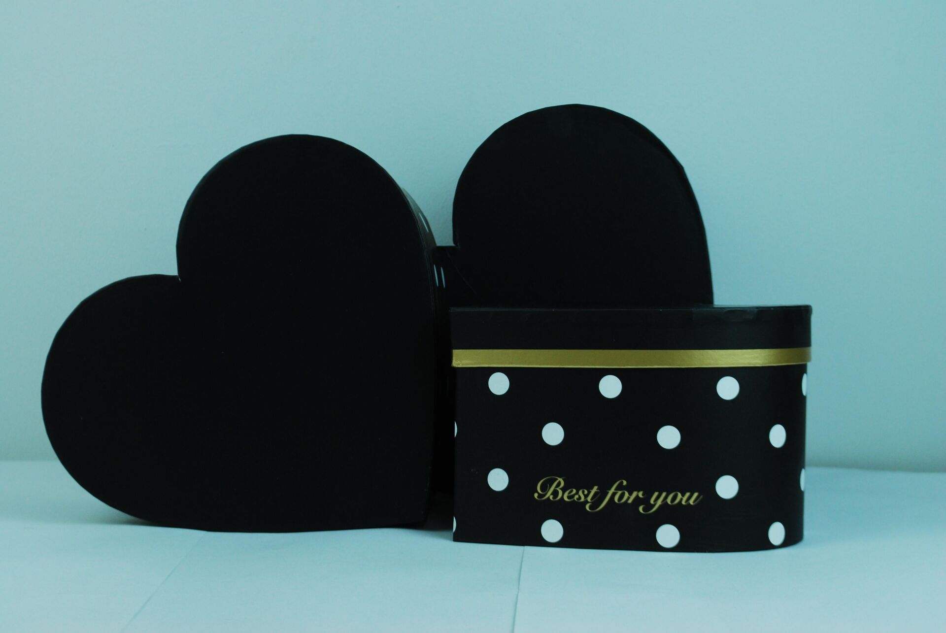 KUTU KALP 3 LÜ SİYAH BEYAZ PUANTİYELİ BEST FOR YOU