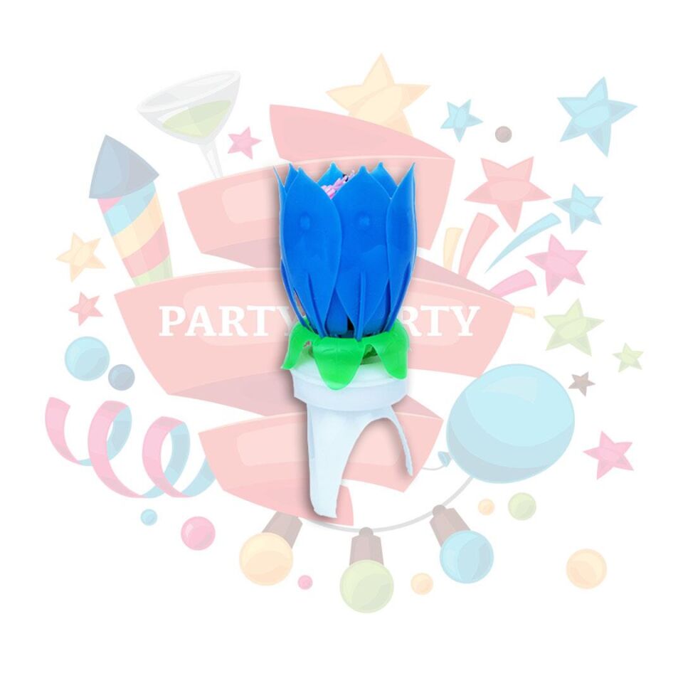 MUM AÇILAN MÜZİKLİ MAVİ