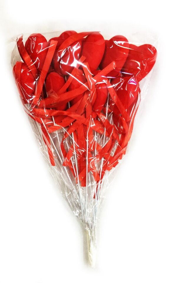 KALP ÇUBUKLU STRAFOR  KIRMIZI 10 LU ORTA