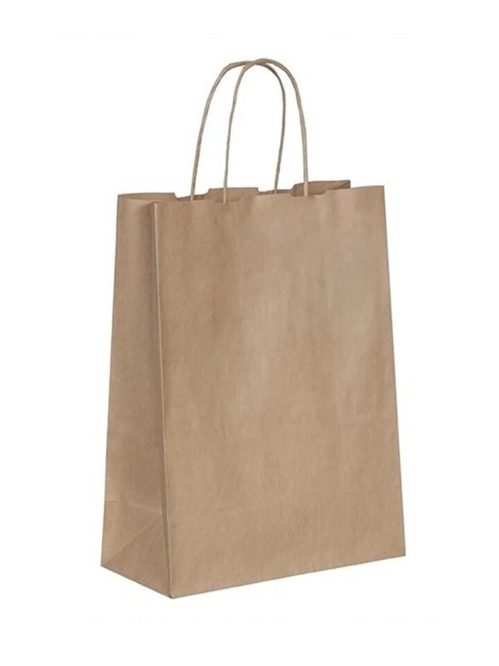 ÇANTA K.KRAFT BÜKÜM SAPLI  45*50 CM 25 Lİ