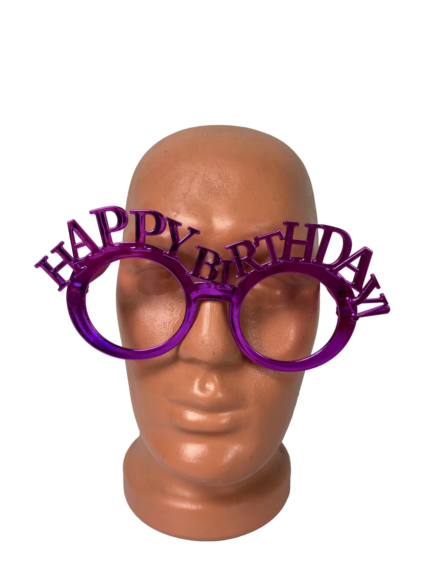 GÖZLÜK  HAPPY BIRTHDAY YAZILI KİRPİKLİ