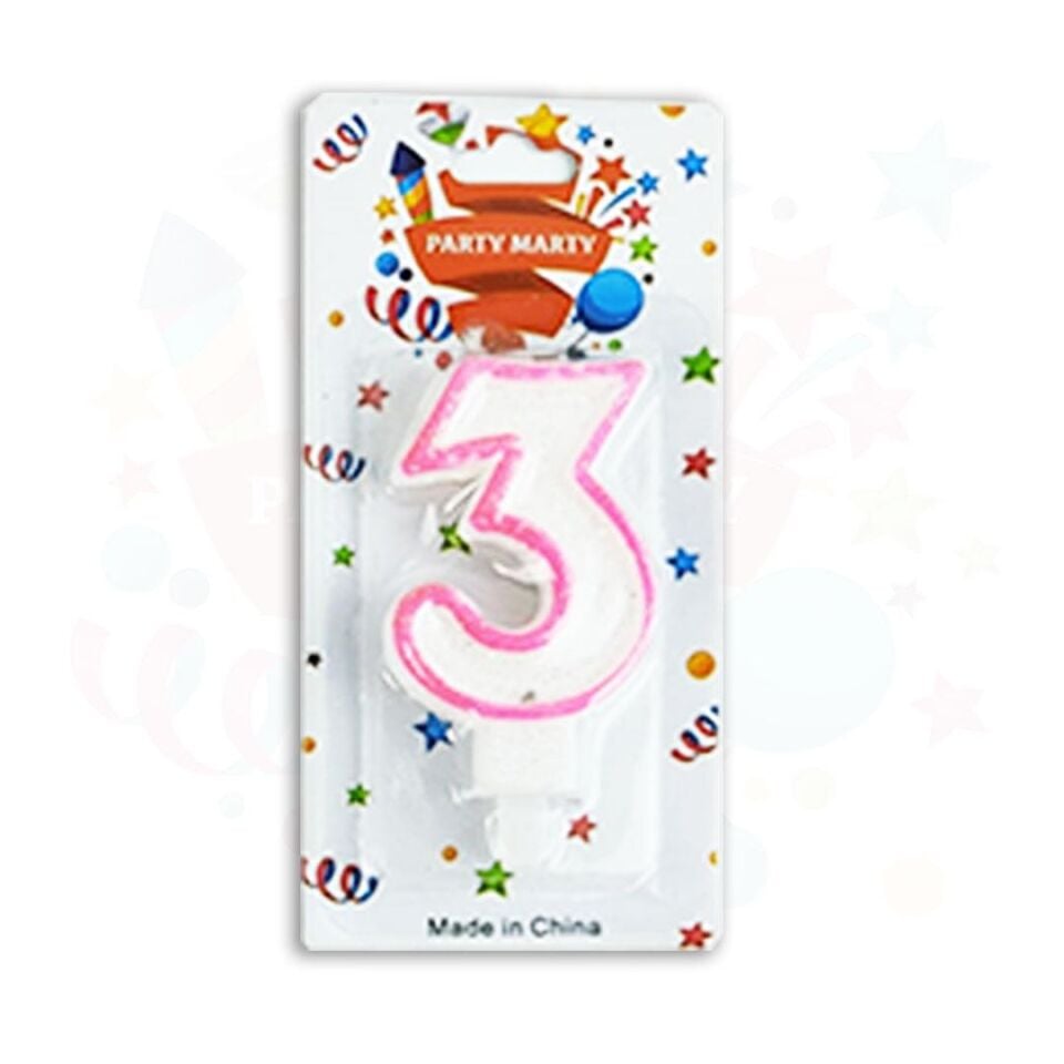 MUM RAKAM SİMLİ PEMBE 3