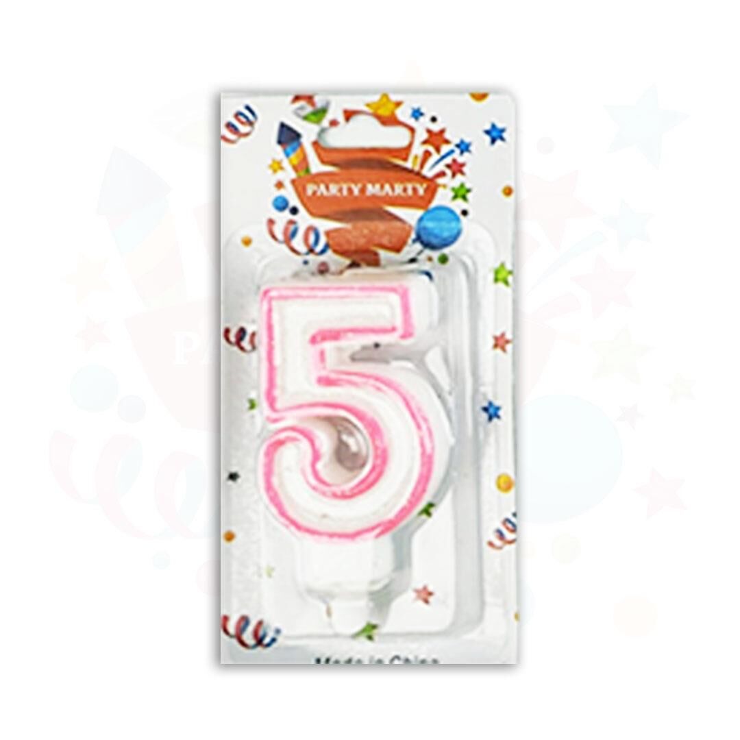 MUM RAKAM SİMLİ PEMBE 5