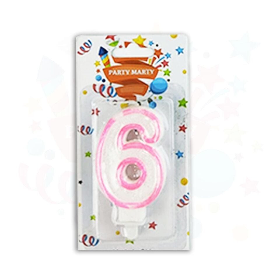 MUM RAKAM SİMLİ PEMBE 6