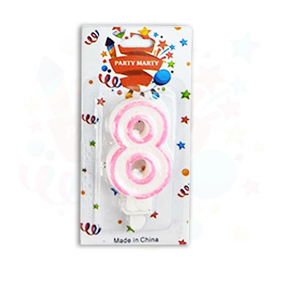 MUM RAKAM SİMLİ PEMBE 8