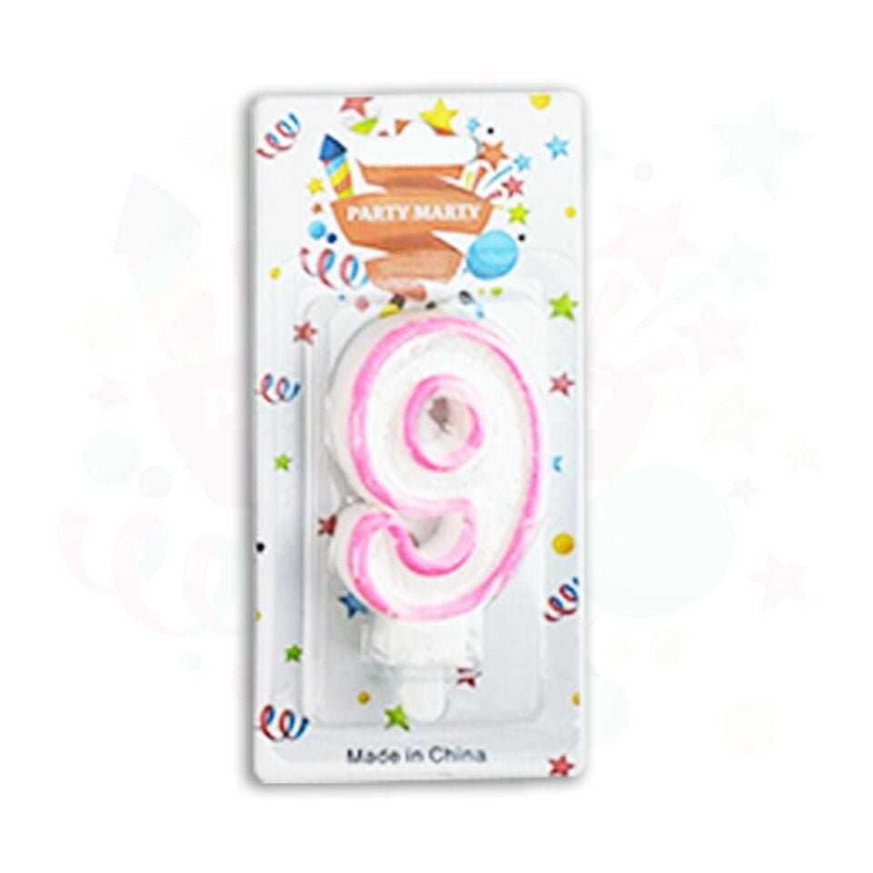 MUM RAKAM SİMLİ PEMBE 9