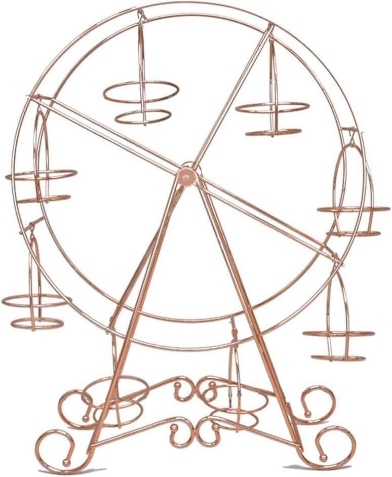 CUPCAKE STANDI METAL ALTIN DÖNMEDOLAP