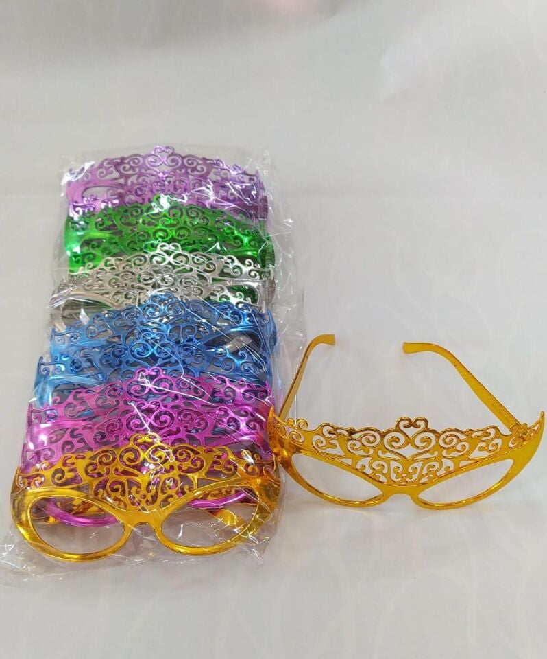 GÖZLÜK METALİK TAÇLI