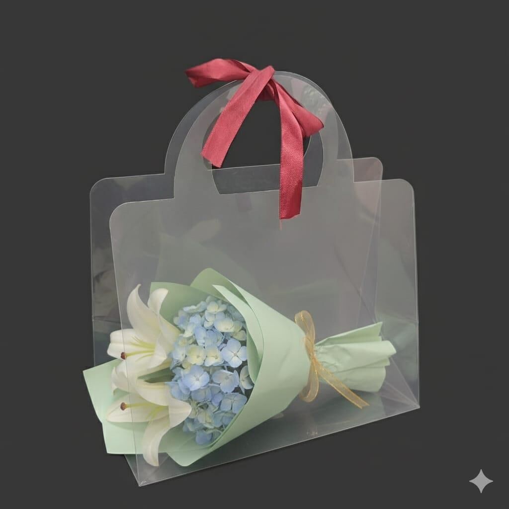 ÇANTA ŞEFFAF PVC 25*30*12CM