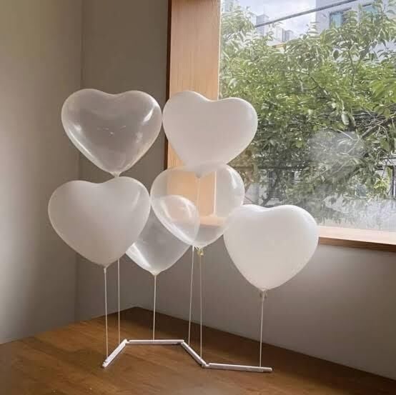 BALON STANDI MASA ÜSTÜ 6 LI
