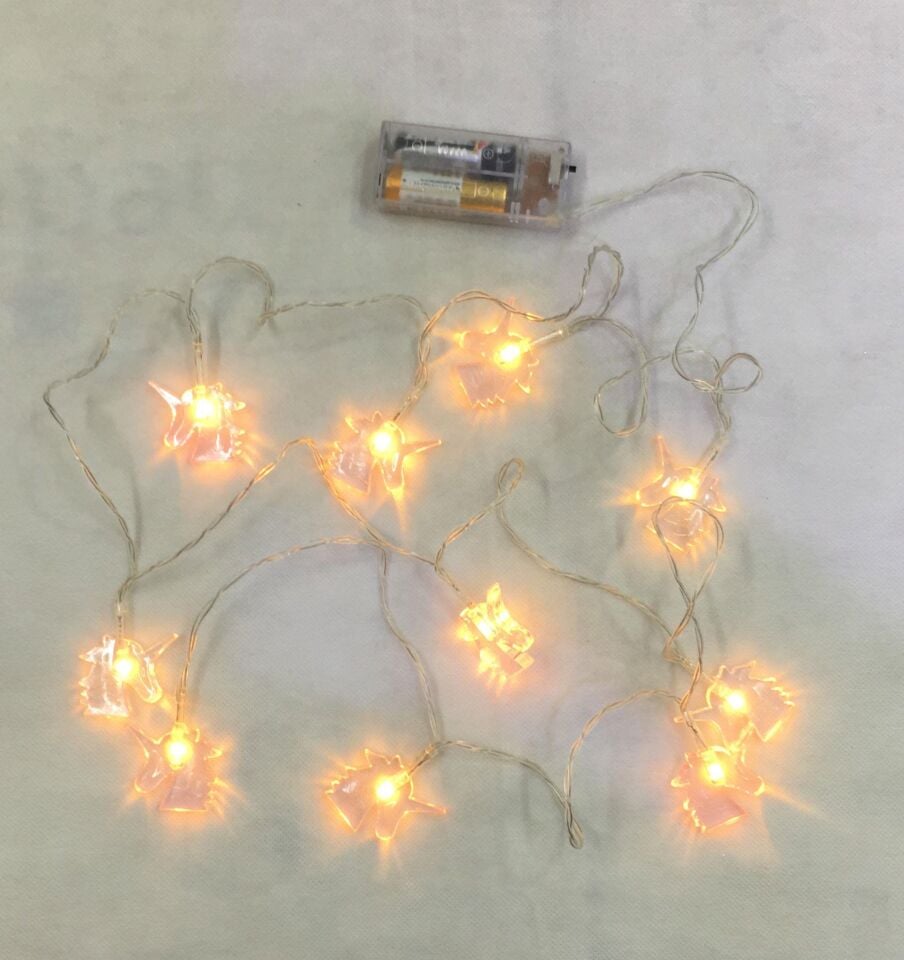 IŞIK PİLLİ LED GÜNIŞIĞI UNICORN 10 LU