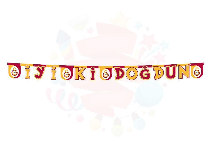 OYNAR KARTON İYİKİDOĞDUN YAZI LİSANSLI GALATASARAY