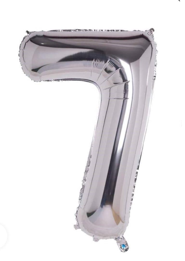 FOLYO BALON RAKKAM GÜMÜŞ 7
