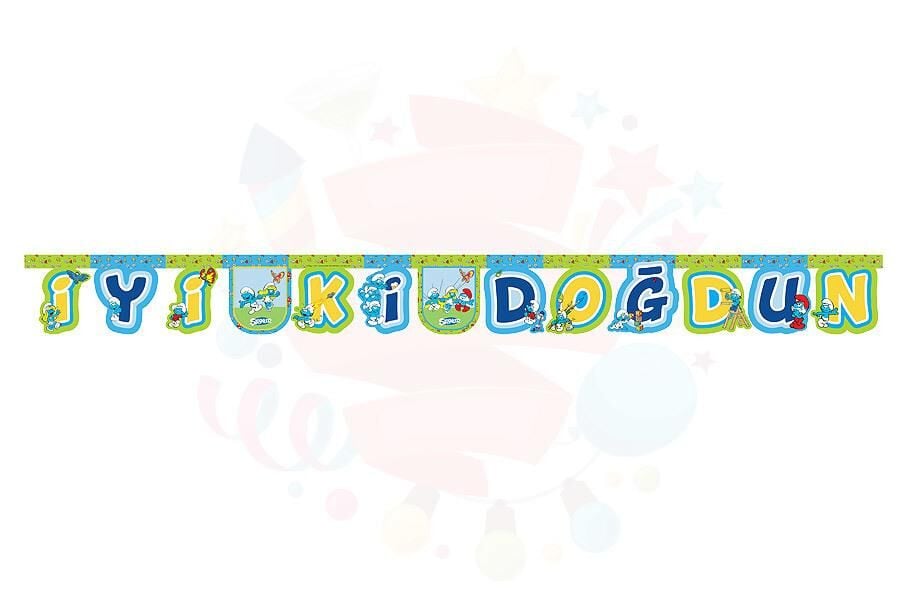 OYNAR KARTON İYİKİ DOĞDUN YAZI LİSANSLI ŞİRİNLER