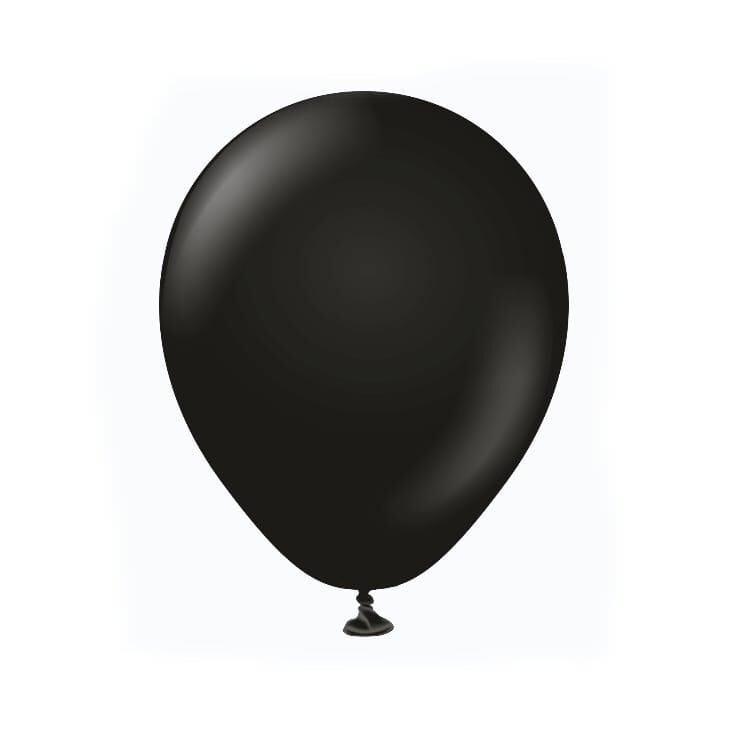BALON 5'' (BLACK) SİYAH 100 LÜ KALİSAN