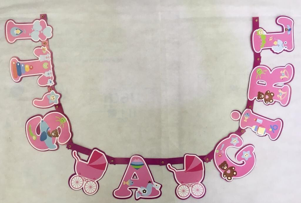 OYNAR KARTON YAZI IT'S A GIRL