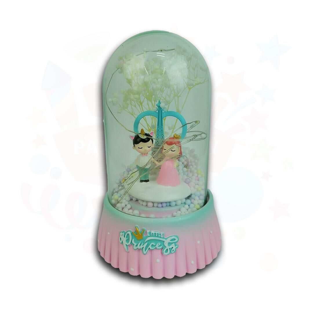 HEDİYELİK SÜS TERARYUM IŞIKLI  EYFEL VE AĞAÇ