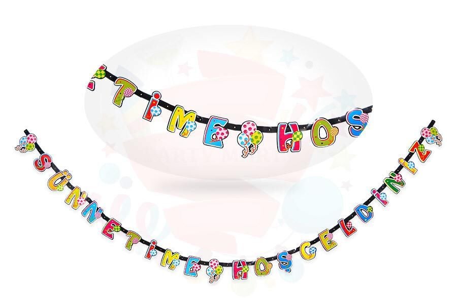 OYNAR KARTON YAZI SÜNNETİME HOŞGELDİNİZ