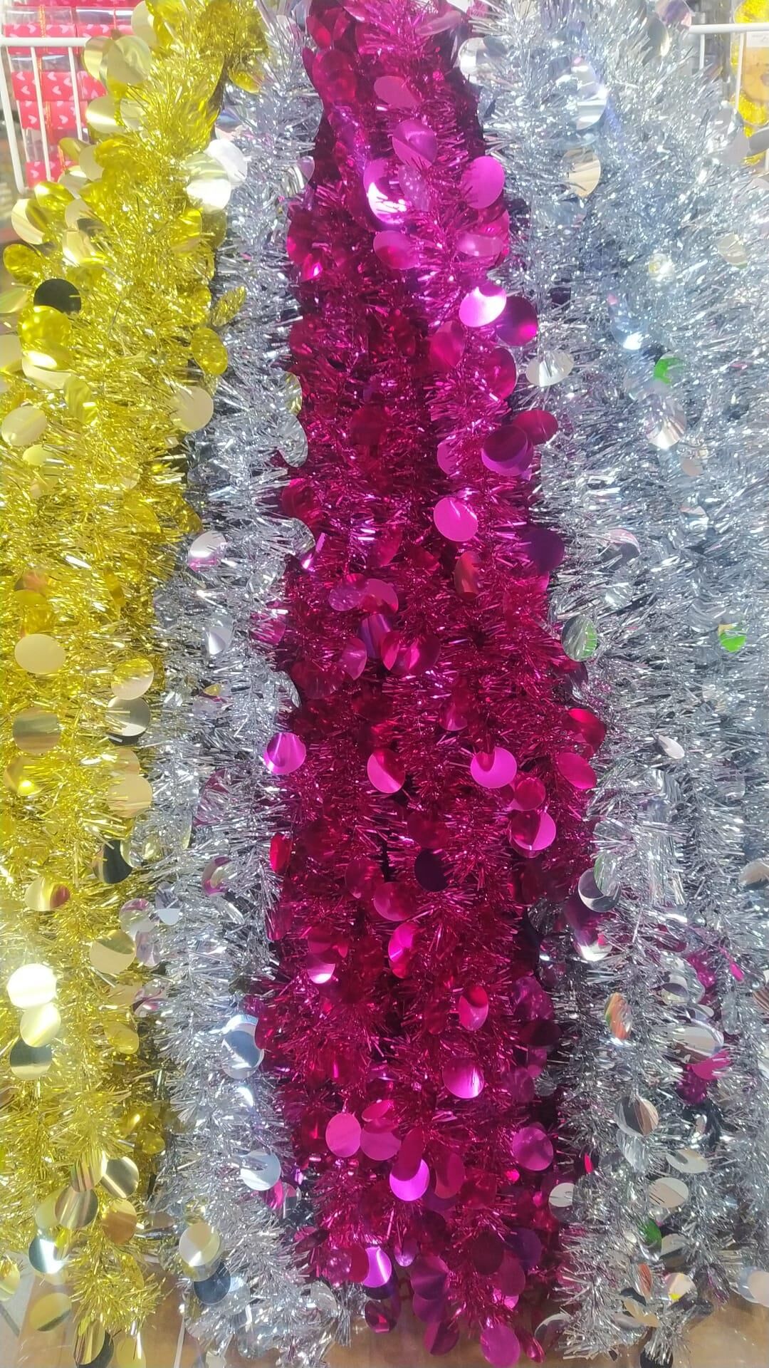 FİESTA SİM SÜS METALİK PARLAK PULLU 10 CM