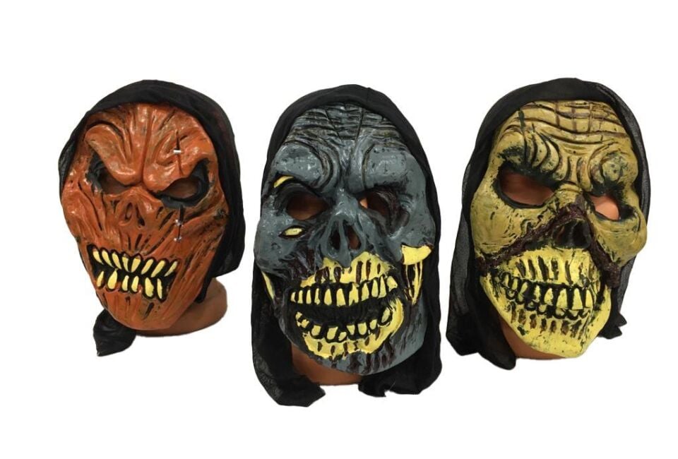 HALLOWEEN SİLİKON ET MASKE İSKELET