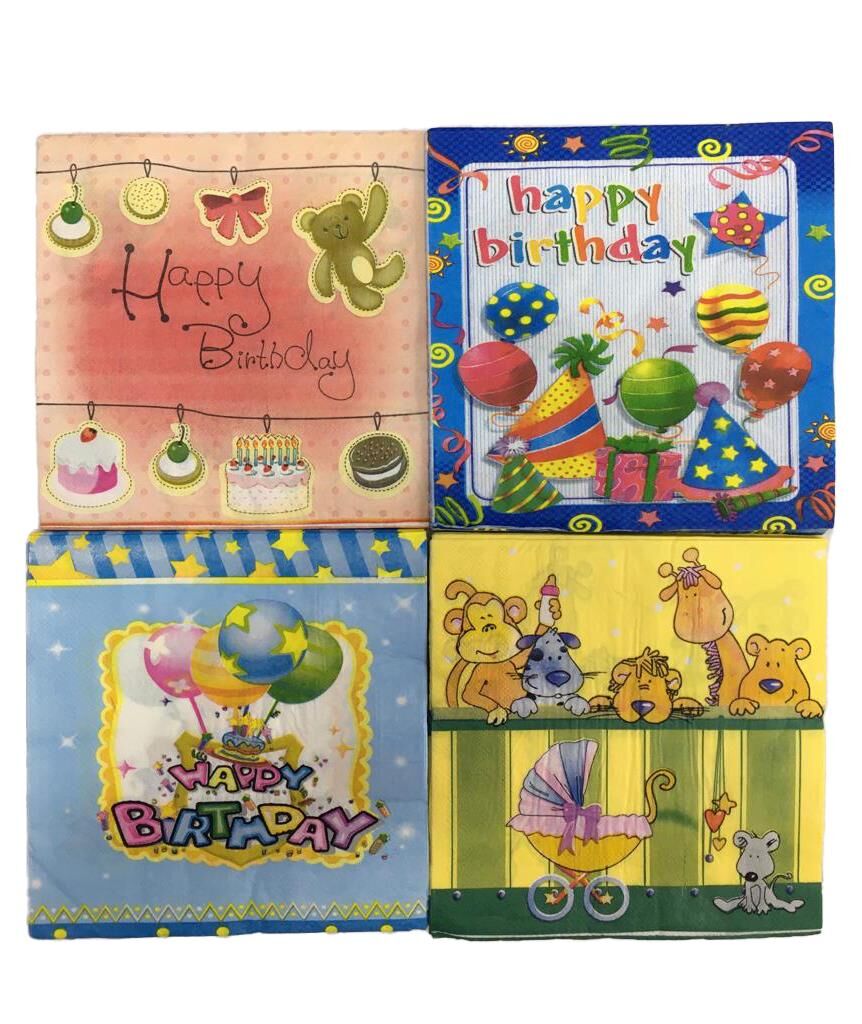 PEÇETE DOĞUMGÜNÜ DESENLİ 20 Lİ