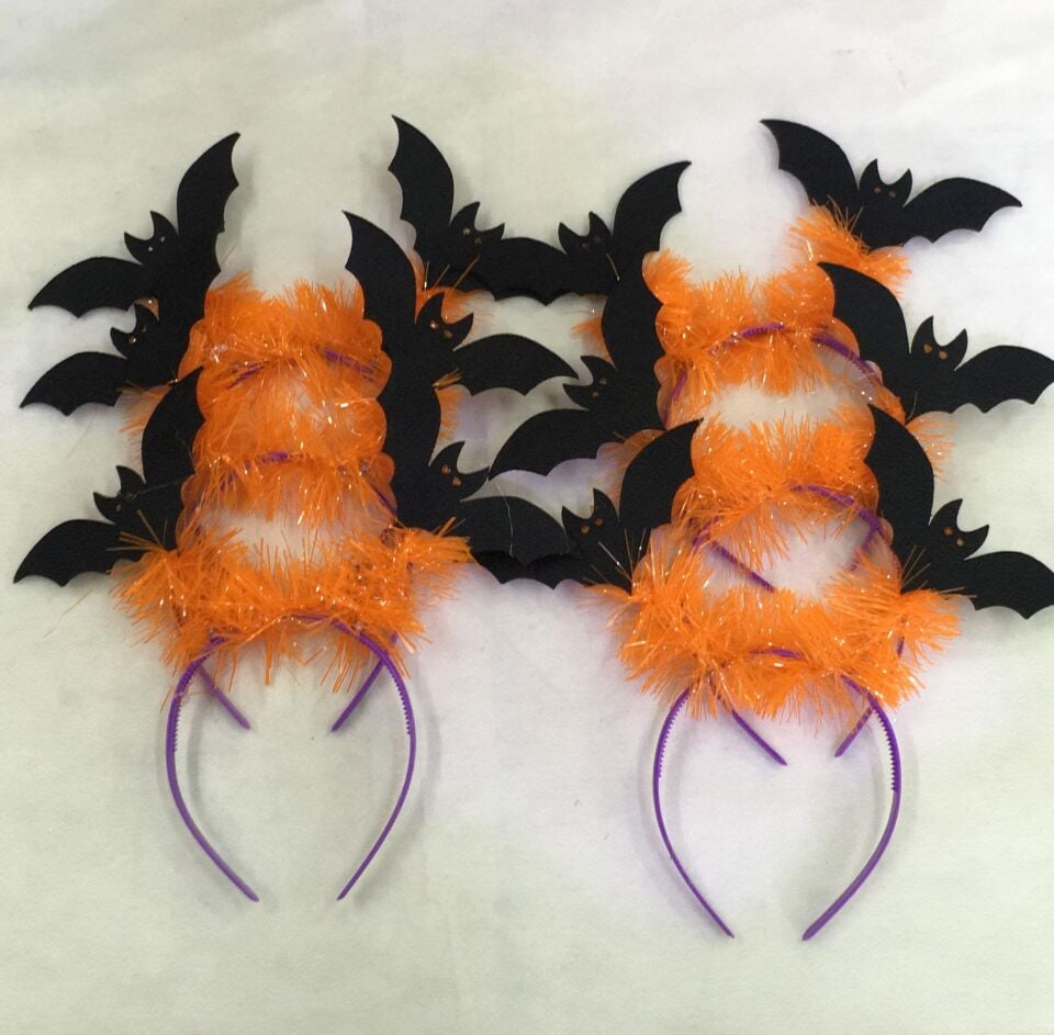 FİESTA TAÇ SİMLİ HALLOWEEN YARASA 6 LI