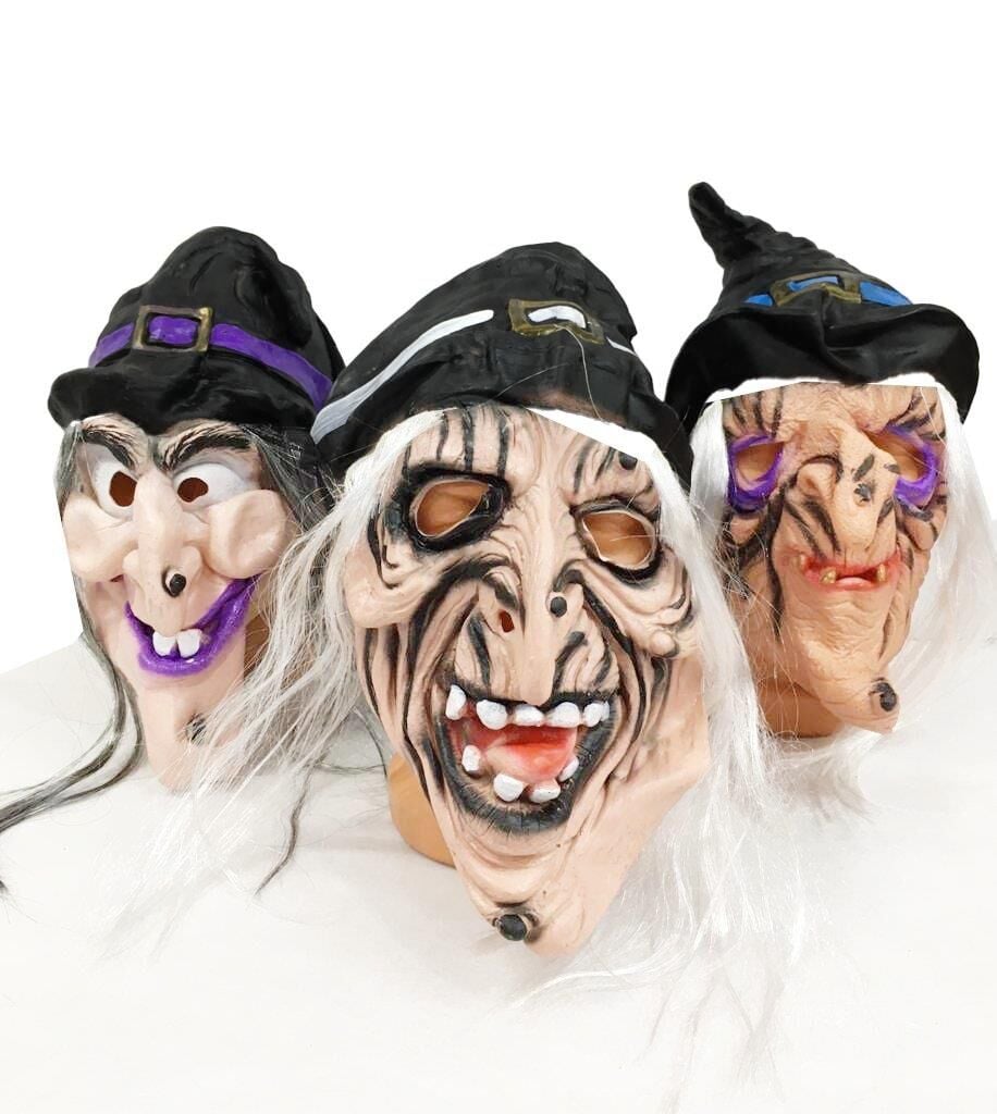 HALLOWEEN SİLİKON ET MASKE CADI