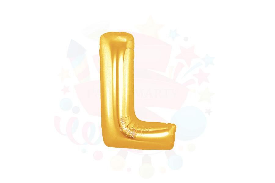 BALON FOLYO 14'' HARF ALTIN L