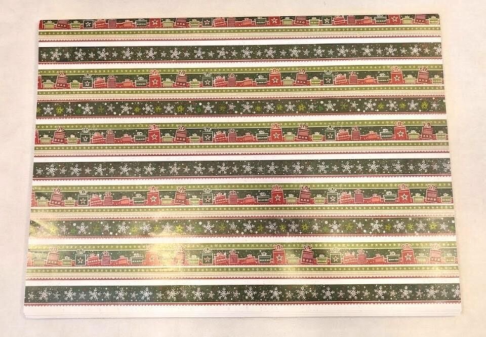 KUŞE KAĞIT 70*100 YILBAŞI BASKILI H.PAKETLİ 50 Lİ