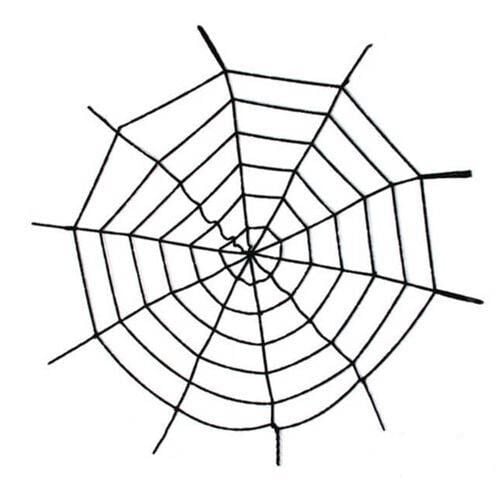 HALLOWEEN ÖRÜMCEK AĞI SİYAH BÜYÜK BOY