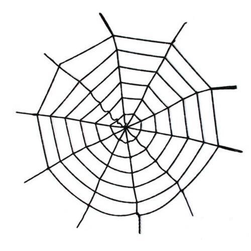 HALLOWEEN ÖRÜMCEK AĞI SİYAH BÜYÜK BOY