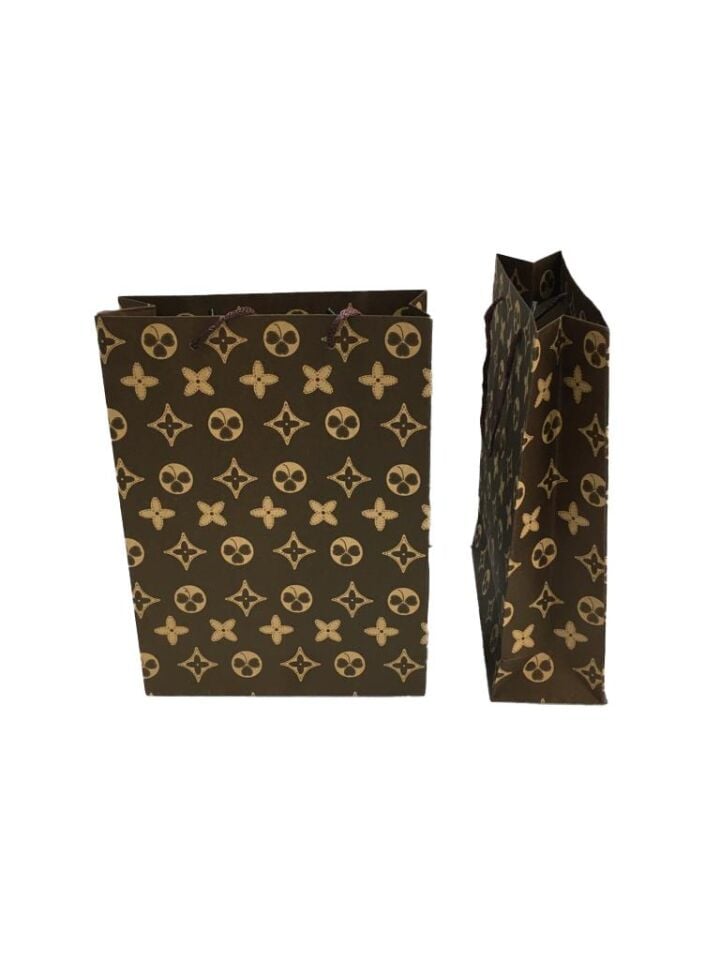 ÇANTA KRAFT İTHAL 15*20 DESENLİ 12 Lİ