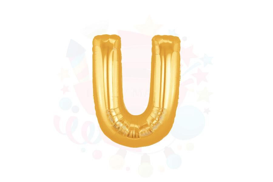 BALON FOLYO 14'' HARF ALTIN U