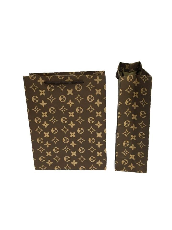 ÇANTA KRAFT İTHAL 19*24 DESENLİ 12 Lİ